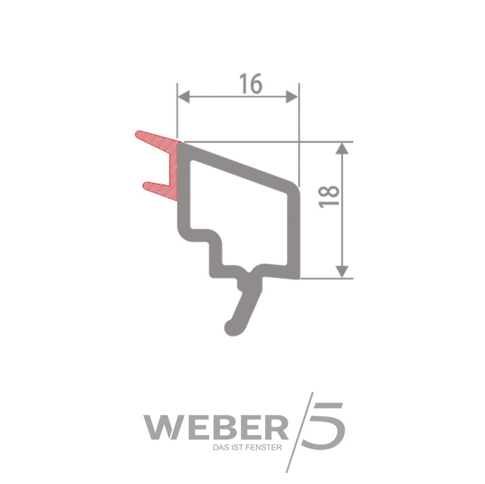 Штапик стандартный 16 мм в Кызылорде