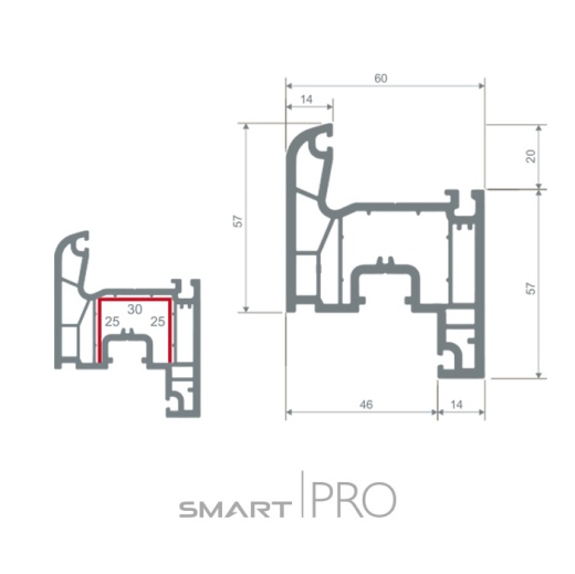 Створка оконная 4-х камерная в Кызылорде