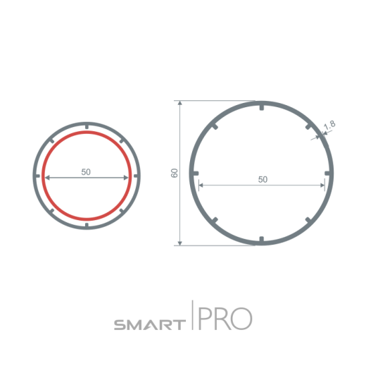 Труба круглая (60) в Кызылорде
